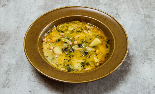 Leckeres Wochenbett Essen: Toskanische Bohnensuppe
