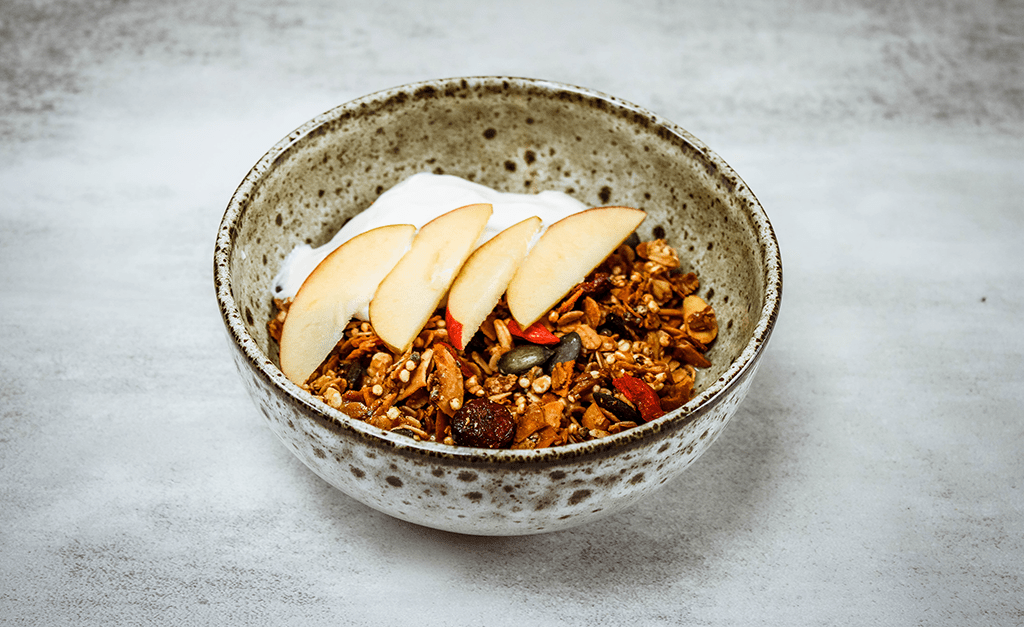 Delicious Postpartum Snack: Super Goji Granola